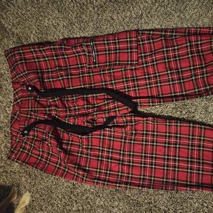 Hot Topic Plaid Joggers